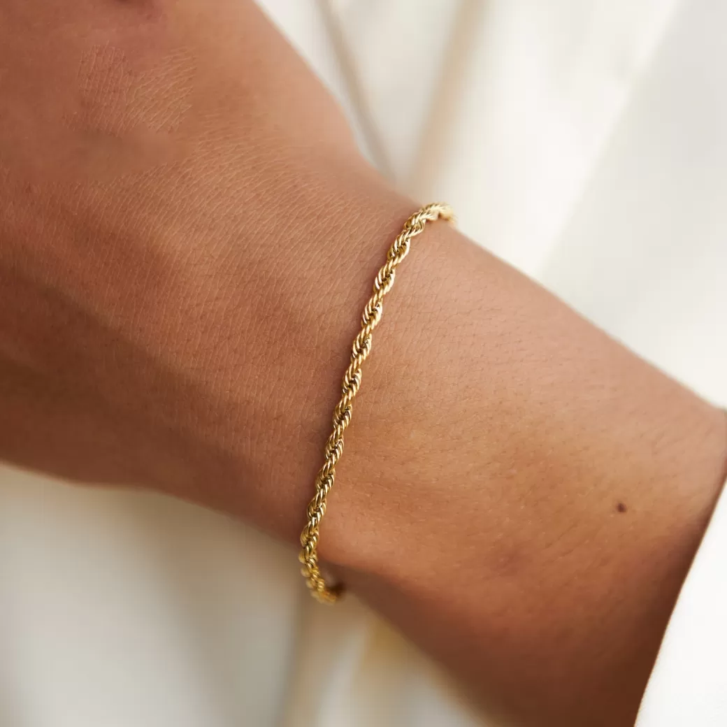 Calvi Rope Chain Bracelet^Atolea Jewelry Clearance