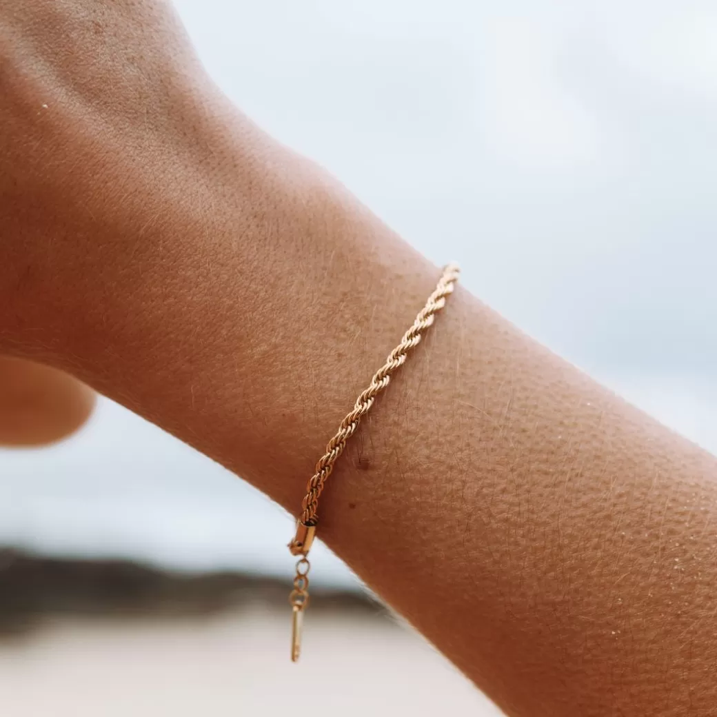 Calvi Rope Chain Bracelet^Atolea Jewelry Clearance