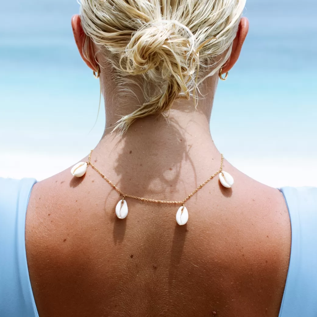 Cowrie Choker Necklace^Atolea Jewelry Best