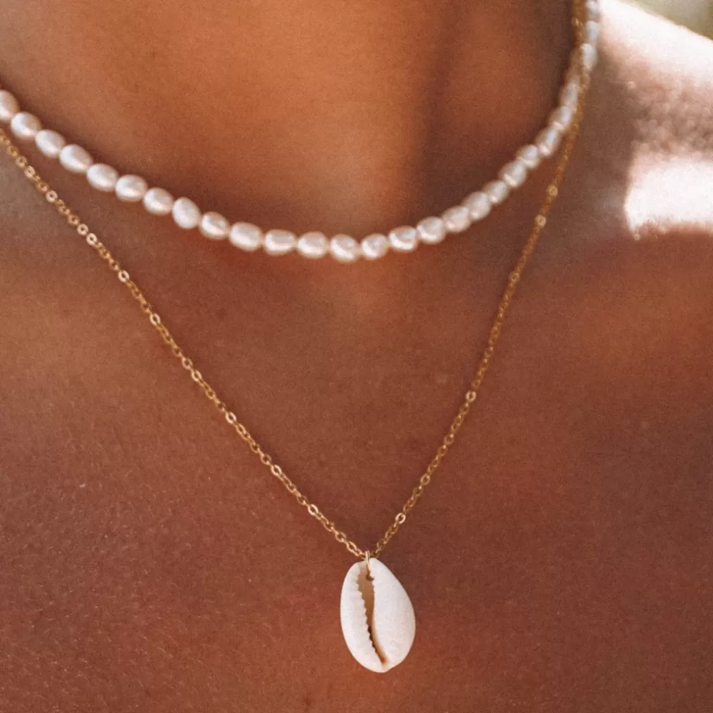 Cowrie Shell Pendant^Atolea Jewelry Clearance