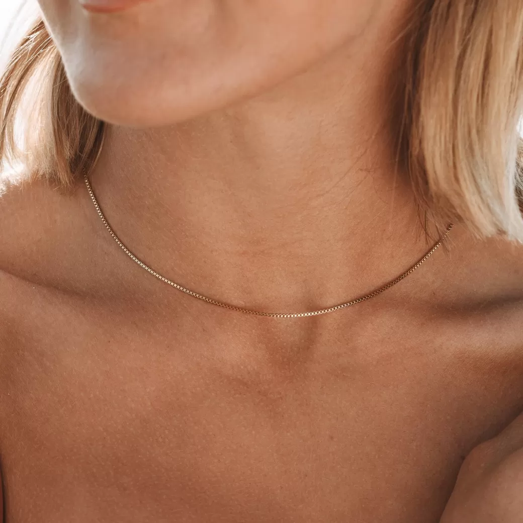 Dainty Box Choker^Atolea Jewelry Store