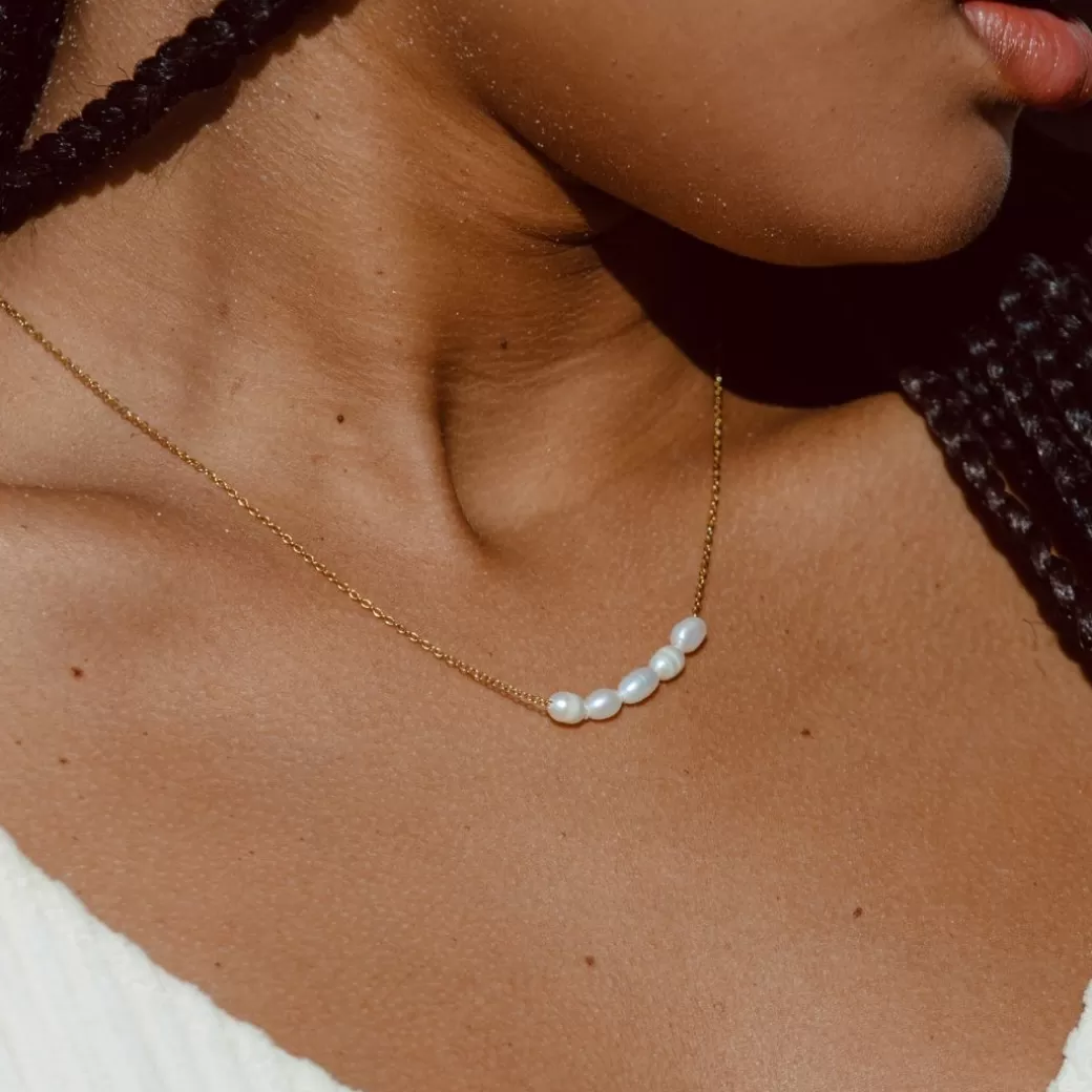 Dainty Freshwater Pearl Necklace^Atolea Jewelry New