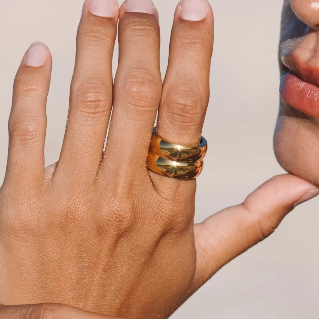 Double Chunky Ring^Atolea Jewelry Store