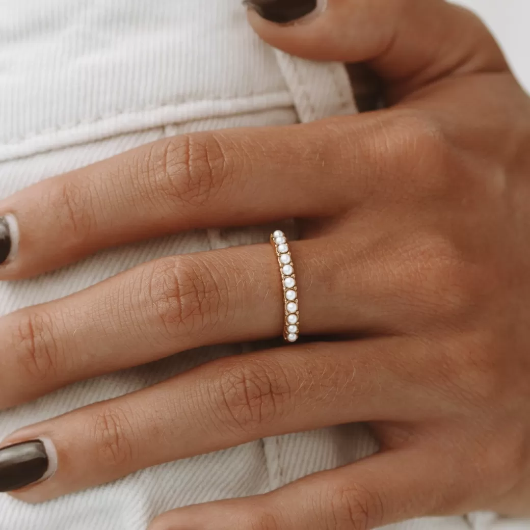 Everyday Pearls Ring^Atolea Jewelry Cheap