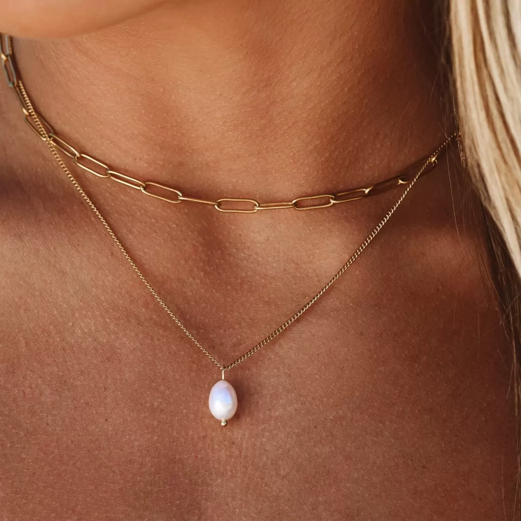 Isla Layered Pearl Necklace^Atolea Jewelry New
