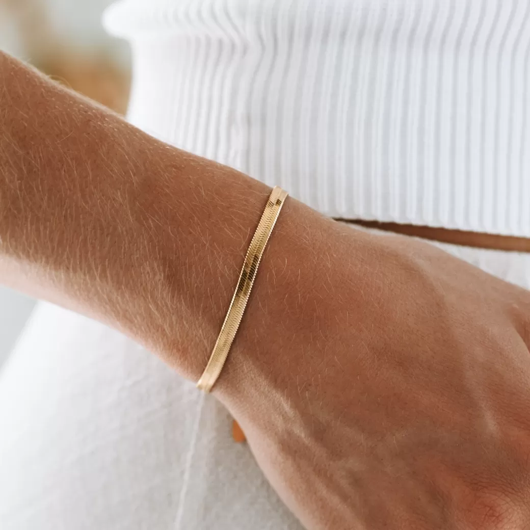 Kauai Herringbone Bracelet^Atolea Jewelry New