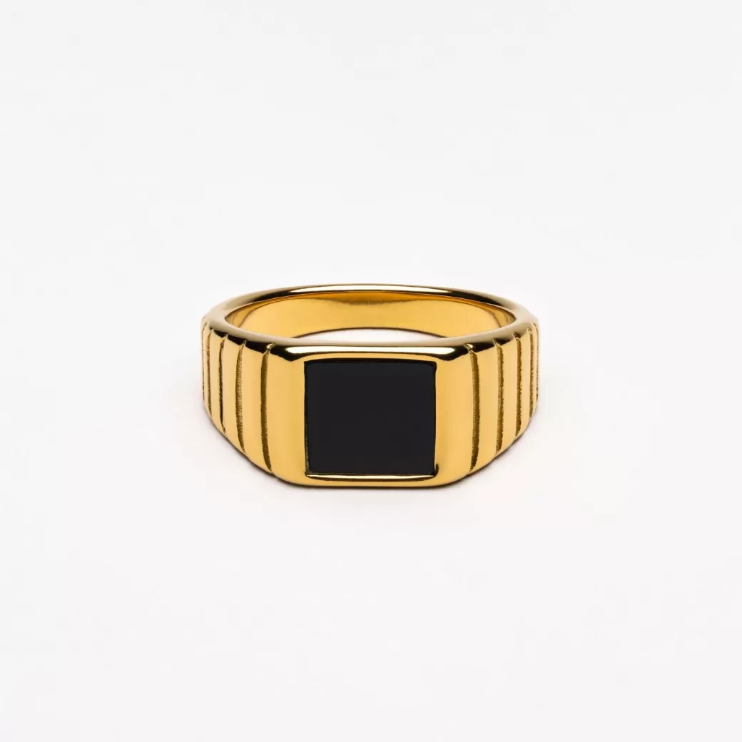 Kaya Onyx Ring^Atolea Jewelry Sale
