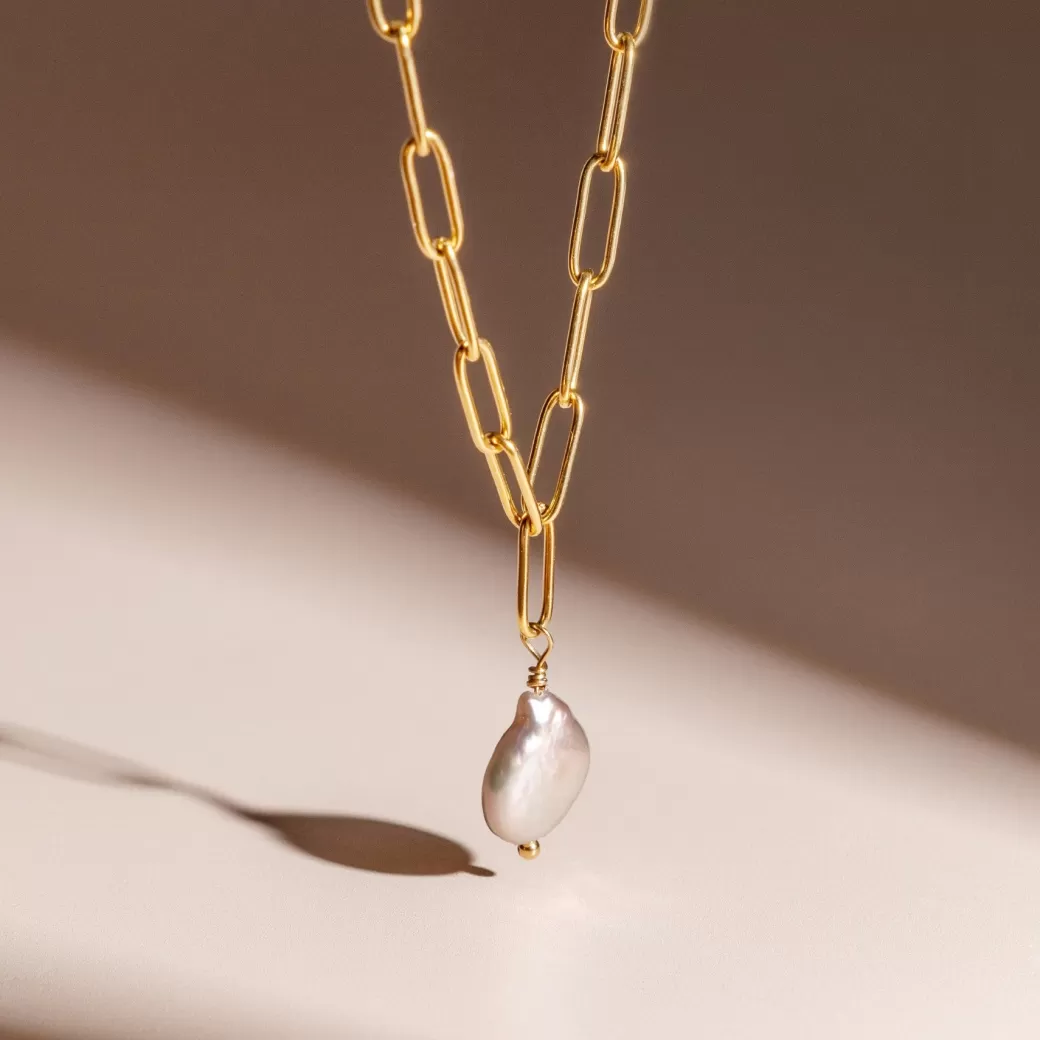Keshi Pearl Necklace^Atolea Jewelry Store