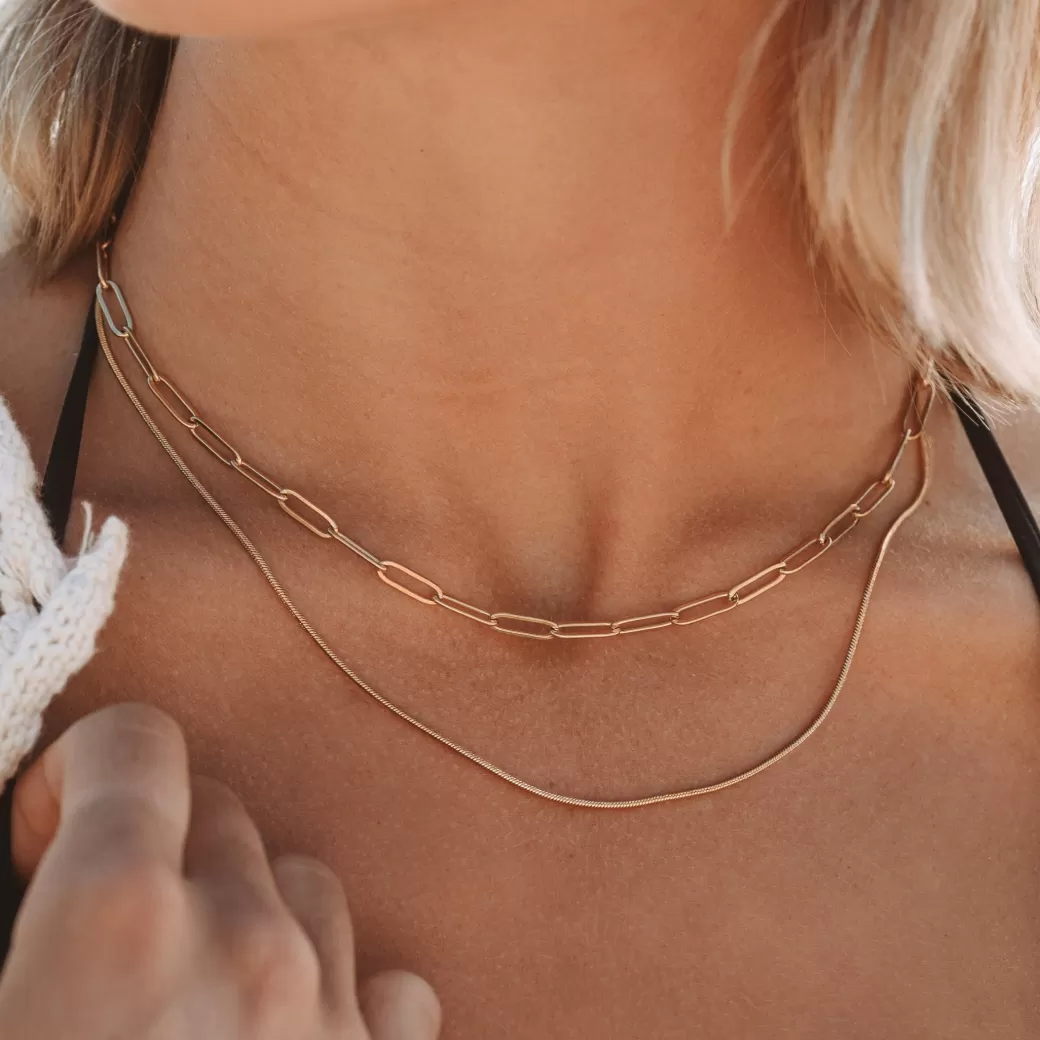 Melrose Layered Necklace^Atolea Jewelry Online