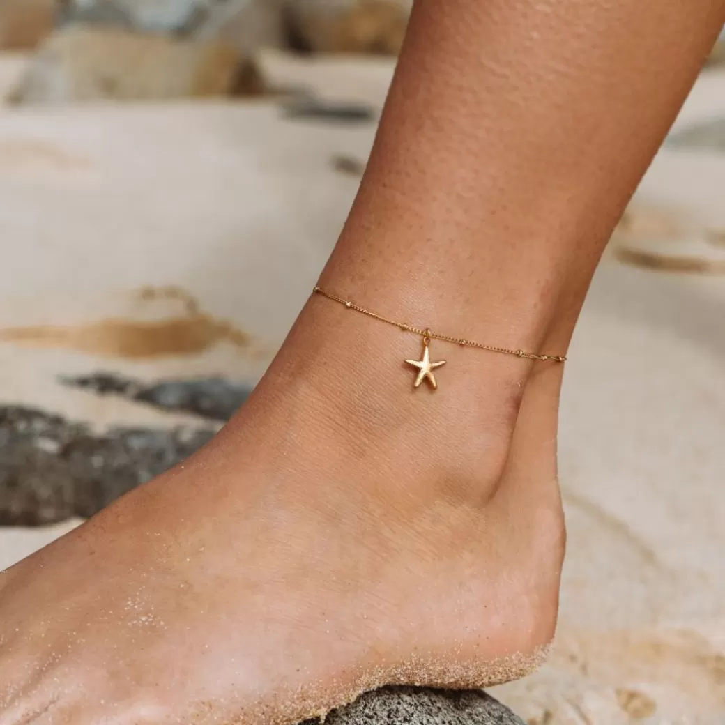 Mini Starfish Anklet^Atolea Jewelry Outlet