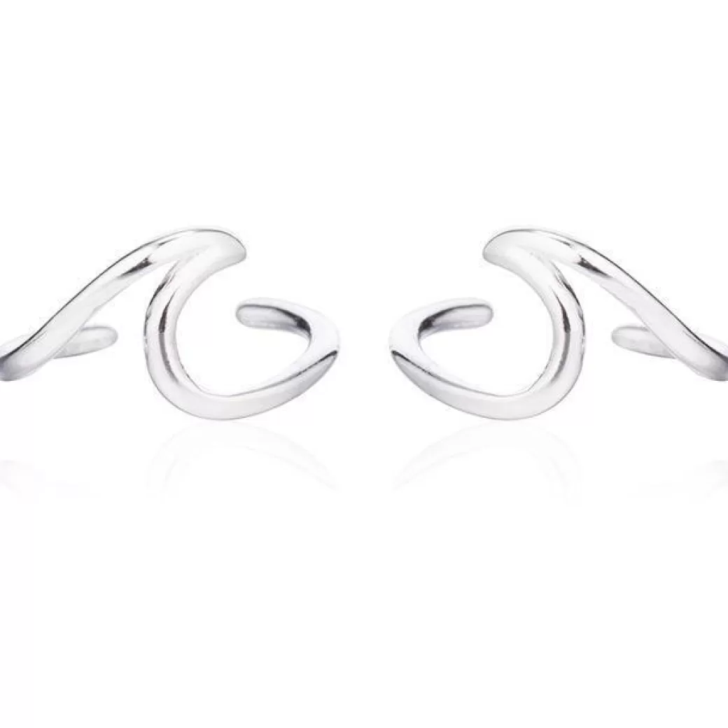 Ocean Wave Ear Cuff^Atolea Jewelry Shop