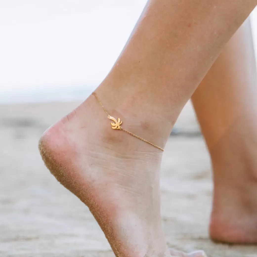 Palm Tree Anklet^Atolea Jewelry Cheap