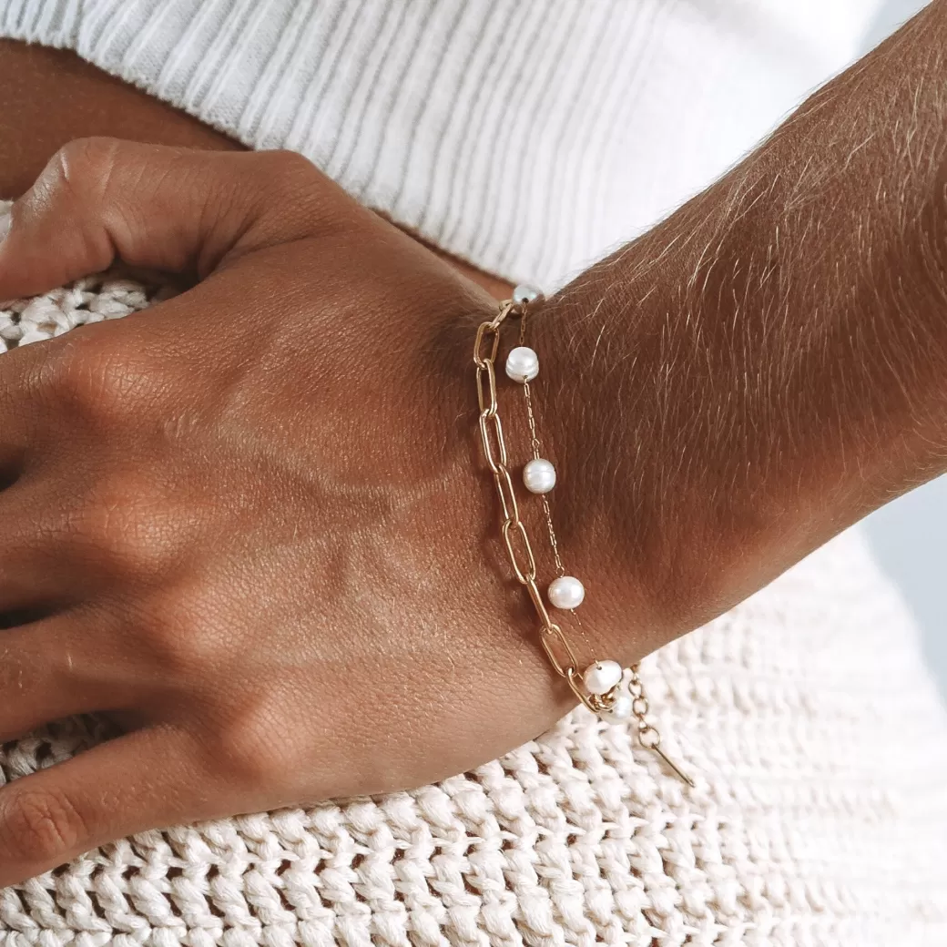 Positano Freshwater Pearls Bracelet^Atolea Jewelry Cheap