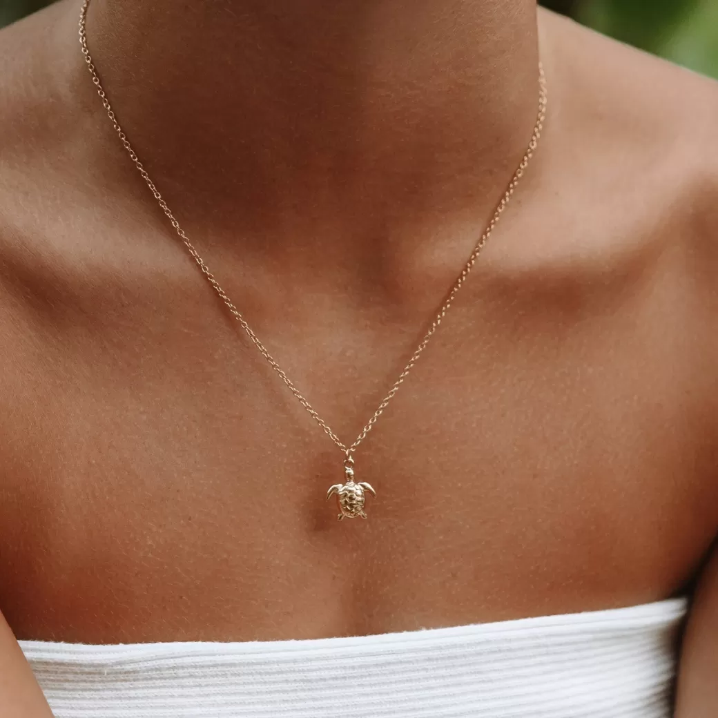 Sea Turtle Necklace^Atolea Jewelry Discount