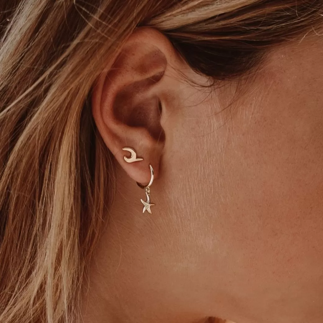 Silver Starfish Earrings^Atolea Jewelry Clearance