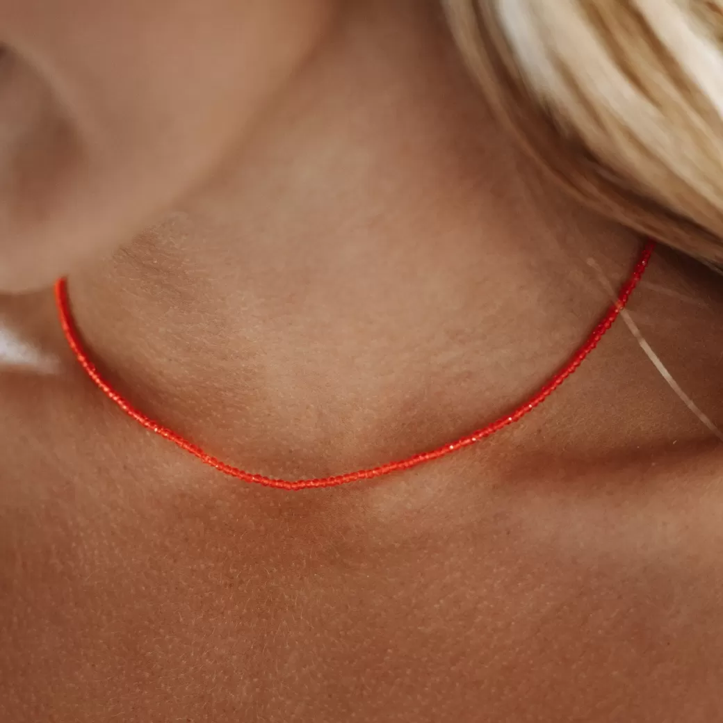 Sunseeker Mini Beaded Necklace^Atolea Jewelry Cheap