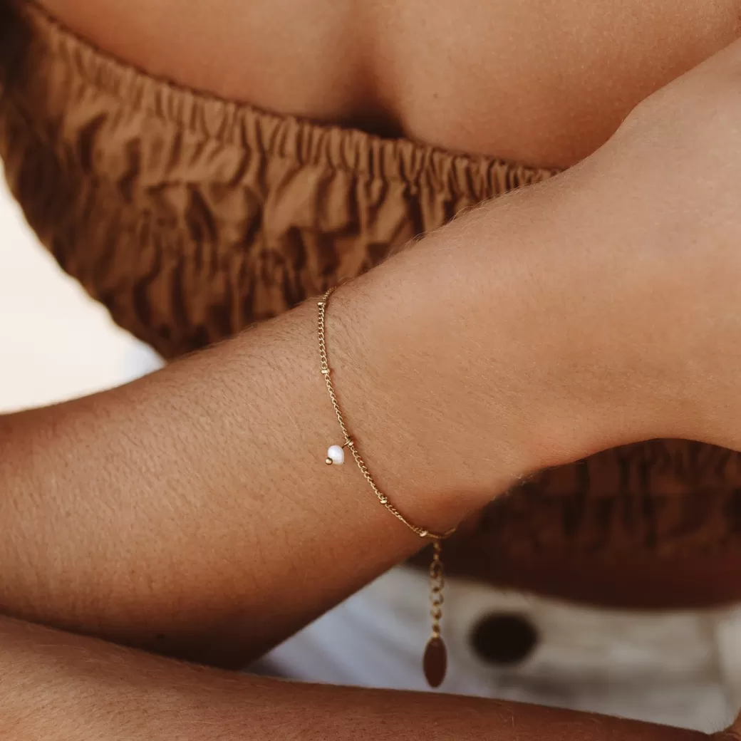Tiny Pearl Bracelet^Atolea Jewelry Fashion
