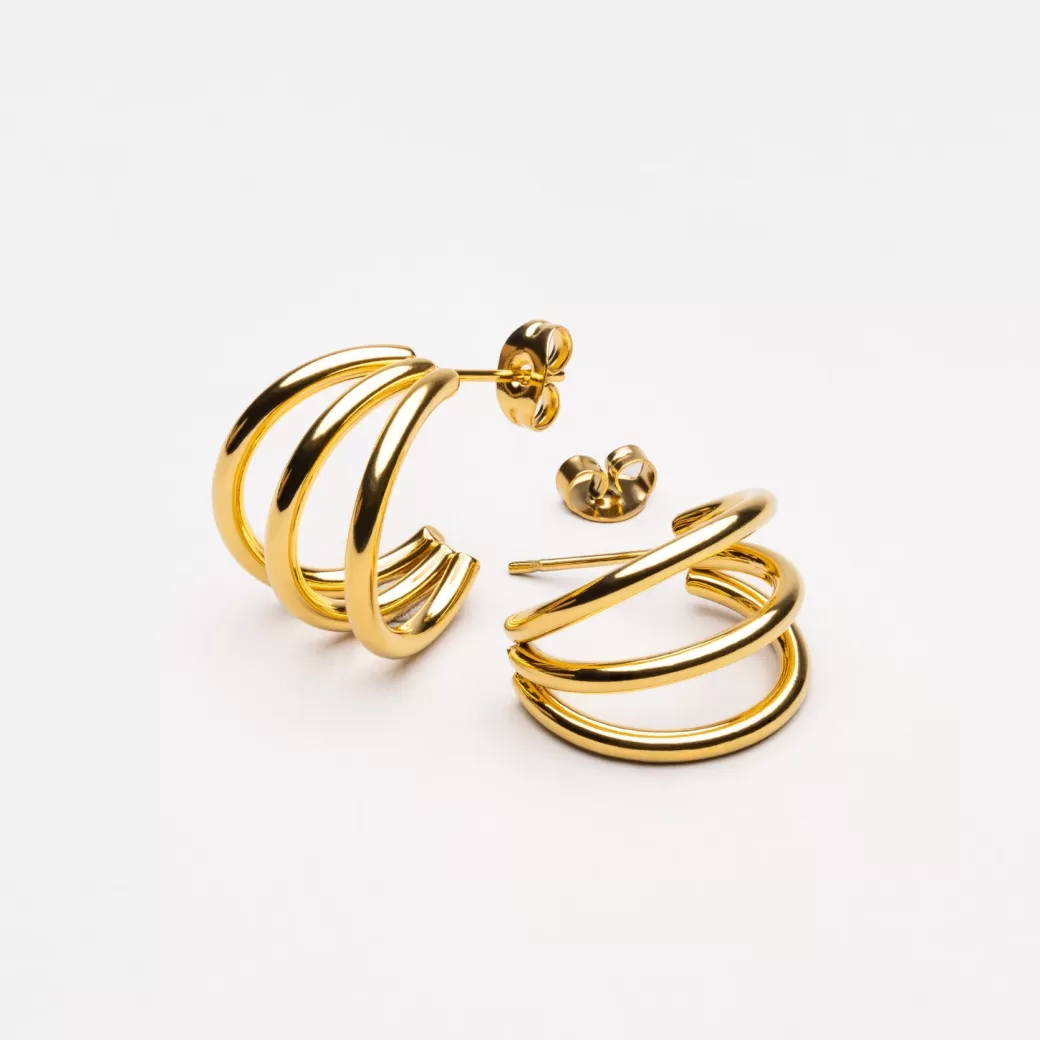 Triple Hoops^Atolea Jewelry Hot