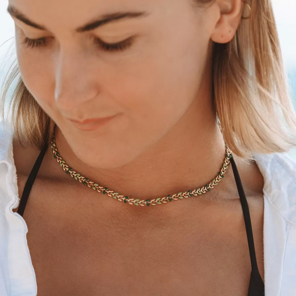 Tropical Choker^Atolea Jewelry Shop