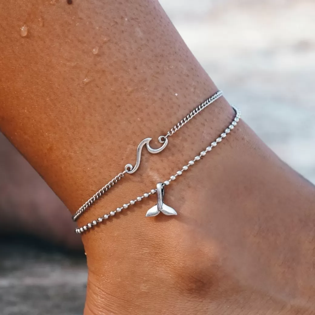 Whale Tail Anklet^Atolea Jewelry Store